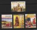 2009  Rampur Raza Library  Manuscripts Paintings Statues Lord Krishna  4v # 09752 S Inde India Indien - Nuovi