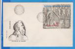 Mythology. Neptune God Of Water, Relief, Trajan's Column ROMANIA 1 X FDC First Day Cover 1977 Block - Mythologie