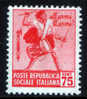 ITALIA REPUBBLICA SOCIALE - Sassone # 508 - (**) - Neufs