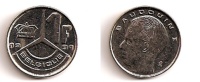 1 Franc – Belgique – 1991 – Légende Française – Nickel – Etat SUP – KM 170 - 1 Franc