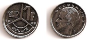 1 Franc – Belgique – 1989 – Légende Flamande – Nickel – Etat SUP – KM 171 - 1 Franc