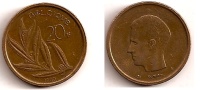 20 Francs – Belgique – 1980 – Légende Française – Nickel Bronze – Etat TTB – KM 159 - 20 Francs