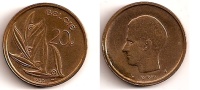 20 Francs – Belgique – 1980 – Légende Flamande – Nickel Bronze – Etat SUP – KM 160 - 20 Francs