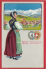 APPENZELL AUSSERRHODEN, TRACHT, WAPPEN., LITHO 1917 - Other & Unclassified