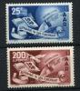 1950  Admission Au Conseil De L'Europe, 277** + PA 13**, Cote 290 € - Unused Stamps