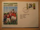 UK GB ENGLAND London 1971 Rugby 100th Anniversary Centenary FDC Cancel Cover - Rugby