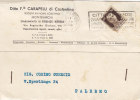 FIRENZE-RIFREDI  /  PALERMO  - Card_ Cartolina Pubblicitaria "Ditta CARAPELLI " 1940  - Cent. 30 Isolato - Reclame