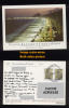 Lot 2 Timbres Oblitérés Used Stamps 2004 R$ 0,95 Sur Carte Postale Praias Do Leme E Copacabana BRESIL - Briefe U. Dokumente