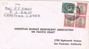 2184. Carta Aerea CAPETOWN (South Africa)  1939 - Lettres & Documents