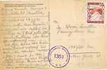 8798. Tarjeta EDLACH Bei REICHENAU (Austria) 1947. ZENSUR, Censor 1351 - Briefe U. Dokumente