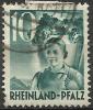 # Gerrmania Occupazioni, Zona Francese: 1948-1949 Rheinland-Pfalz N. Michel 37 - Rijnland-Palts