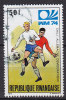 Rwanda 1974 Mi. 633     50 Fr Fussballweltmeisterschaft, Deutschland World Championship Football - Oblitérés