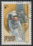 Hungria 1982 Scott 2744 Sello * Aniv. Viajes Espaciales Apolo 11 1969 Neil Armstrong Michel 3558A Yvert 2815 Magyar - Unused Stamps