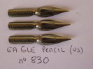 LOT 3 PLUMES  EAGLE PENCIL NO 830 - Piume