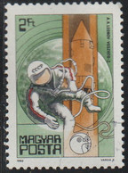 Hungria 1982 Scott 2745 Sello * Aniv. Viajes Espaciales A. Leonov Voskhod 2 1965 Michel 3559A Yvert 2816Magyar Posta - Nuovi