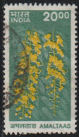 India 2000 Scott 1828 Sello º Flora Arbol Lluvia De Oro Amaltaas Cassia Fistula Michel 1798 Yvert 1564 India Stamps - Usati