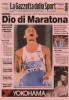 BALDINI MARATONA ATENE 2004 OLIMPIADI MARATHON - Gazzetta Dello Sport Promocard - Atletica