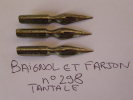 LOT 3 PLUMES  BAIGNOL ET FARGON NO 298 TANTALE - Pens