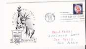 FDC Statue Of Liberty - Scott # 1042 - 1951-1960