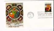 FDC Christmas 1973 - Scott # 1507 Cover By Fleetwood - 1971-1980