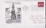 FDC Independence Hall - Scott # 1044 - 1951-1960