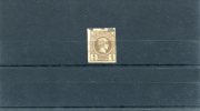 1886-88 Greece- Small Hermes 1st Period (Belgian)- 1l. Pale Brown Used Hinged - Usati