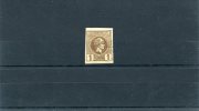 1891-96 Greece- Small Hermes 3rd Period (Athenian)- 1l. Chocolate-brown Used W/blue-black Cancel - Used Stamps