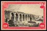 GB RAILWAY POSTCARD 1830-1980 ANNIVERSARY COLLECTION NO 20 OF 64 SARKEY VIADUCT Trains Bridges Ships Animals Barges Cow - Cows