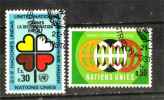 ONU  Geneve- 1971 - N° 19 . 20  Oblitéré  Paire - Used Stamps