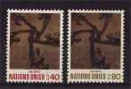 ONU  Geneve- 1972 - N° 28 . 29 Neuf X X - Unused Stamps