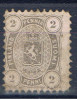 FIN Finnland 1875 Mi 12 A Wappenmarke - Used Stamps