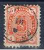 FIN Finnland 1875 Mi 13 A Wappenmarke - Used Stamps