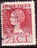 1923 Jubileumzegels 7½ Cent Rood  Lijntanding 11½ X 12 NVPH 123 G - Used Stamps