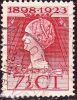 1923 Jubileumzegels 7½ Cent Rood  Lijntanding 11½ X 12 NVPH 123 G - Gebruikt