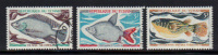 TCHAD- Timbres N°216 à 218- Oblitérés (poissons) - Vissen