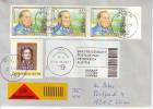 366kj: Adalbert Stifter, Kombi Mit Personalisierter Marke, Nachnahmebrief 2006 - Storia Postale