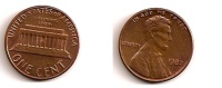 1 Cent – Lincoln – Etats-Unis – 1982 – Mémorial – Cuivre – Etat TB – KM 201 - 1959-…: Lincoln, Memorial Reverse