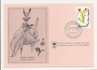 Carte 1er Jour - Nevis Anguilla  - Fleur - Wild Canna - (Canna Sauvage) - Anguilla (1968-...)