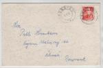 Norway Cover Sent To Denmark Vagsbygd  2-2-1959 - Briefe U. Dokumente