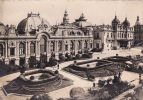 MONACO,MONTE CARLO Il Ya + 60 Ans,CASINO,PARC,cafe De Paris,carte Avec Timbre,tampon Grand Prix Automobile,marcophilie - Autres & Non Classés