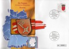 TK O 038/93 Wappen Weser-Land Bremen ** 25€ Auf Brief Deutschland With Stamp # 1590 Tele-card Wap Cover Of Germany - O-Series : Séries Client