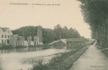 CPA 51 :  AY    La Scierie Et Le Pont Du Canal   VOIR  DESCRIPTIF  §§§§ - Ay En Champagne