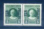 VATICAN - 1931 PARCEL POST PAIR - V5512 - Ungebraucht