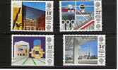 1987 Großbritannien  Mi. 1105-8 **MNH  Europa: Moderne Architektur. - Neufs