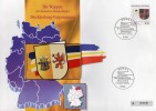 TK O 252/93 Wappen Mecklenburg-Vorpommern ** 25€ Auf Brief Deutschland With Stamp # 1661 Tele-card Wap Cover Of Germany - O-Series : Series Clientes Excluidos Servicio De Colección