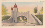 CPA 1947 - Québec - Porte Saint-Louis Gate - Non Circulée - Québec – Les Portes