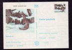 POLAR ANIMAL, 1997, CARD STATIONERY, ENTIER POSTAL, UNUSED, ROMANIA - Roedores