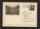 Czechoslovakia Stationery Krkonose 1934 - Cartoline Postali