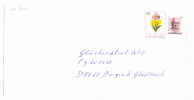 1988 - LUXEMBURG - Bedarfsbeleg, Gelaufen V. Echternach Nach Berg.Gladbach - S. Scan (lux 5010) - Covers & Documents