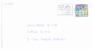 1989 - LUXEMBURG - Bedarfsbeleg, Gelaufen V. Luxembourg N. Berg.Gladbach - S. Scan (lux 5016) - Briefe U. Dokumente
